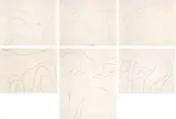 Roger Hilton, Six works: (i-xi) Untitled