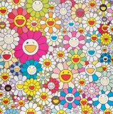 Flowers From The Village of Ponkotan by Takashi Murakami, 2011, offset lithograph on paper, sold Apr 2024