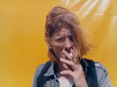 Slater Bradley, Yellow doppelganger, 2004, c-print face-mounted to Perspex on aluminium