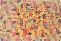 ‘Panacée’ rug by Shiro Kuramata, 1989, wool, sold Apr 2024