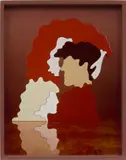Elad Lassry, Man, Two Woman (Puzzle), 2011, chromogenic print, in artist’s frame
