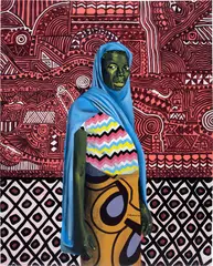 Courage K. Hunke, As I Am (I), 2022, acrylic on canvas