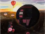 Anna Bjerger, Balloons, 2004, oil on panel