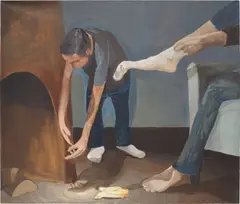 Jesse Chapman, The Play, 2006, oil on canvas