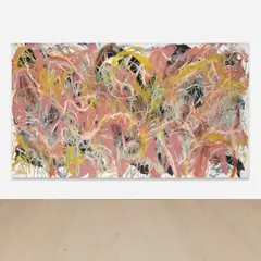 A'Driane Nieves, 1985-1987, 2021, acrylic and oilstick on linen