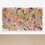 A'Driane Nieves, 1985-1987, 2021, acrylic and oilstick on linen