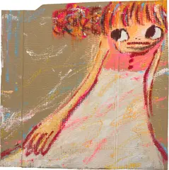 Ayako Rokkaku, Untitled, 2006, acrylic on cardboard