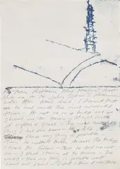 Untitled by Tracey Emin, 2010, monoprint and pen on paper, sold Jun 2024