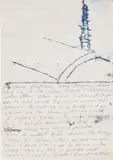 Tracey Emin, Untitled, 2010, monoprint and pen on paper
