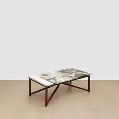 Urs Fischer, kindsoho, 2011, Ultralight MDF, acrylic sealer, wallpaper primer, wallpaper adhesive, paper, silkscreened acrylic paints, acrylic polymer emulsion, acrylic polyurethane and urethane on cold-rolled steel, powder-coated with polyester TGIC (RAL 8007) polyester tape, cork composite and hardware