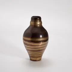 Vase by Jean Besnard, glazed stoneware, sold Jun 2024