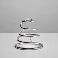 'PizzaKobra' lamp by Ron Arad, 2008, chrome-plated steel and LEDs, sold Jun 2024