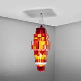 Stuart Haygarth, 'Tail light' ceiling light, 2007, vehicle tail lights, Perspex and fluorescent tube