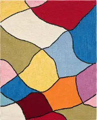 Shezad Dawood, Nets I, 2019, wool on linen
