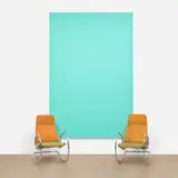 John Armleder, Sans Titre (One Canvas And Two Seats)