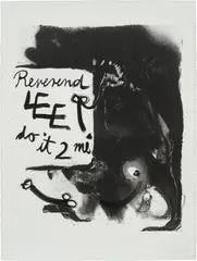 Charline Von Heyl, Untitled, 2007, lithograph and ink on paper
