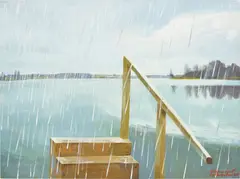 After Klazma by Vladimir Dubossarsky and Alexandre Vinogradov, 2004, oil on canvas, sold Jun 2024