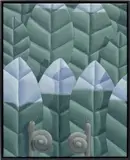 Laurens Legiers, Untitled, 2020, oil on canvas, in artists frame