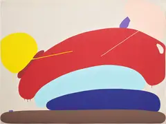 Monique Prieto, Super Chief, 1995, acrylic on canvas