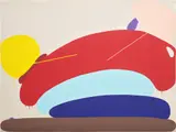 Monique Prieto, Super Chief, 1995, acrylic on canvas