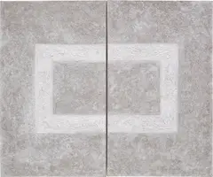 Stephane Graff, Earth Work 54, 1990, earth, sand, pigment and acrylic on canvas, diptych