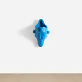 Richard Jackson, Two Heads (blue version), fibreglass