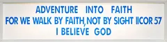 Sam Durant, Displaced Sign, 2001, electric sign with plastic letters