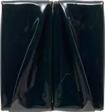 Daniel Turner, Untitled 5250, 2011, tar, vinyl and wood