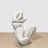 Pollès, Abstract figure, 1992, marble