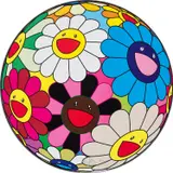 Flower Ball (Algae Ball) by Takashi Murakami, 2013, offset lithograph on paper, sold Jun 2024
