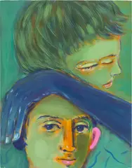 Aly Helyer, Beloved, 2020, oil on panel