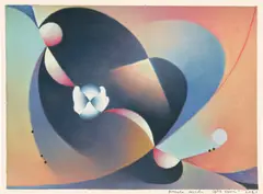Split Open by Angela Heisch, 2021, pastel on paper, sold Nov 2024