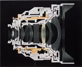 Christopher Williams, Focal length: 15mm. Aperture range: 2.8-22, 2013, archival pigment print, flush-mounted on aluminium