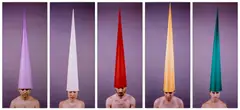 Marina Abramović, Human Receivers, 2001, colour photographs, in 5 parts