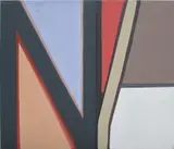 Thomas Scheibitz, N.Y. (No. 122), 1997, oil on canvas