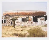 David Goldblatt, The ruins of Shareworld and FNB Soccer City Stadium. Shareworld, intended as a theme-park to the people of Soweto, was built and went bankrupt in the late 1980s., 2009, digital print in pigment inks on cotton rag paper