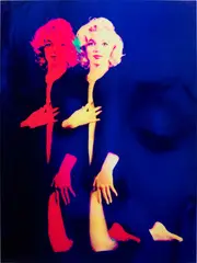 Double Marylin On by Jonathan Bermudes, 2017, gelatin silver print, Diasec-mounted, offered Nov 2024