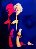 Jonathan Bermudes, Double Marylin On, 2017, gelatin silver print, Diasec-mounted