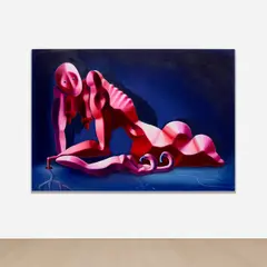Cathrin Hoffmann, The Clangor - A Prevailing Sound Of The World, 2022, oil on canvas