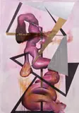 Piotr Janas, Untitled (Zlotko-Mieso-Srebro), 2010, oil on linen