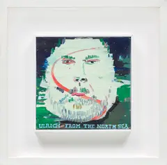 Jules de Balincourt, Ulrich from the North Sea, 2006, oil on board