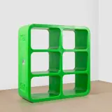 Marc Newson, Shelving unit, W. & L.T. Store, Paris, France, 1996-1997, rotation-molded polypropylene
