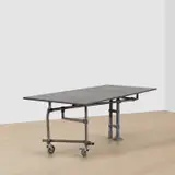 Ron Arad, 'Frankel' Table, 1989, steel, slate and wheels