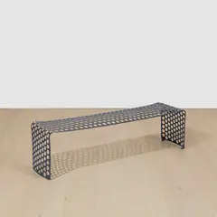 Xavier Lust, 'Gun Metal Bench', 2006, patinated steel