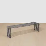 Xavier Lust, 'Gun Metal Bench', 2006, patinated steel