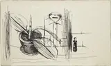 Birgit Brenner, Zimmer für zimmer erobern, 2010, acrylic and felt pen on cardboard