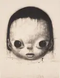Roby Dwi Antono, Ranti, 2021, charcoal on canvas