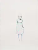 Margherita Manzelli, S, 2005-2006, graphite, oil pastel and acrylic on card
