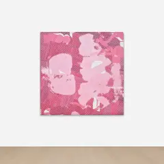 Alex Hubbard, Uni Mouth, 2007, enamel on canvas