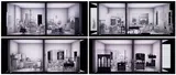 Maya Zack, Four works: (i) Living Room 1; (ii) Living Room; (iii) Living Room 3, (iv) Living Room 4, 2009, Lambda print, in 4 parts